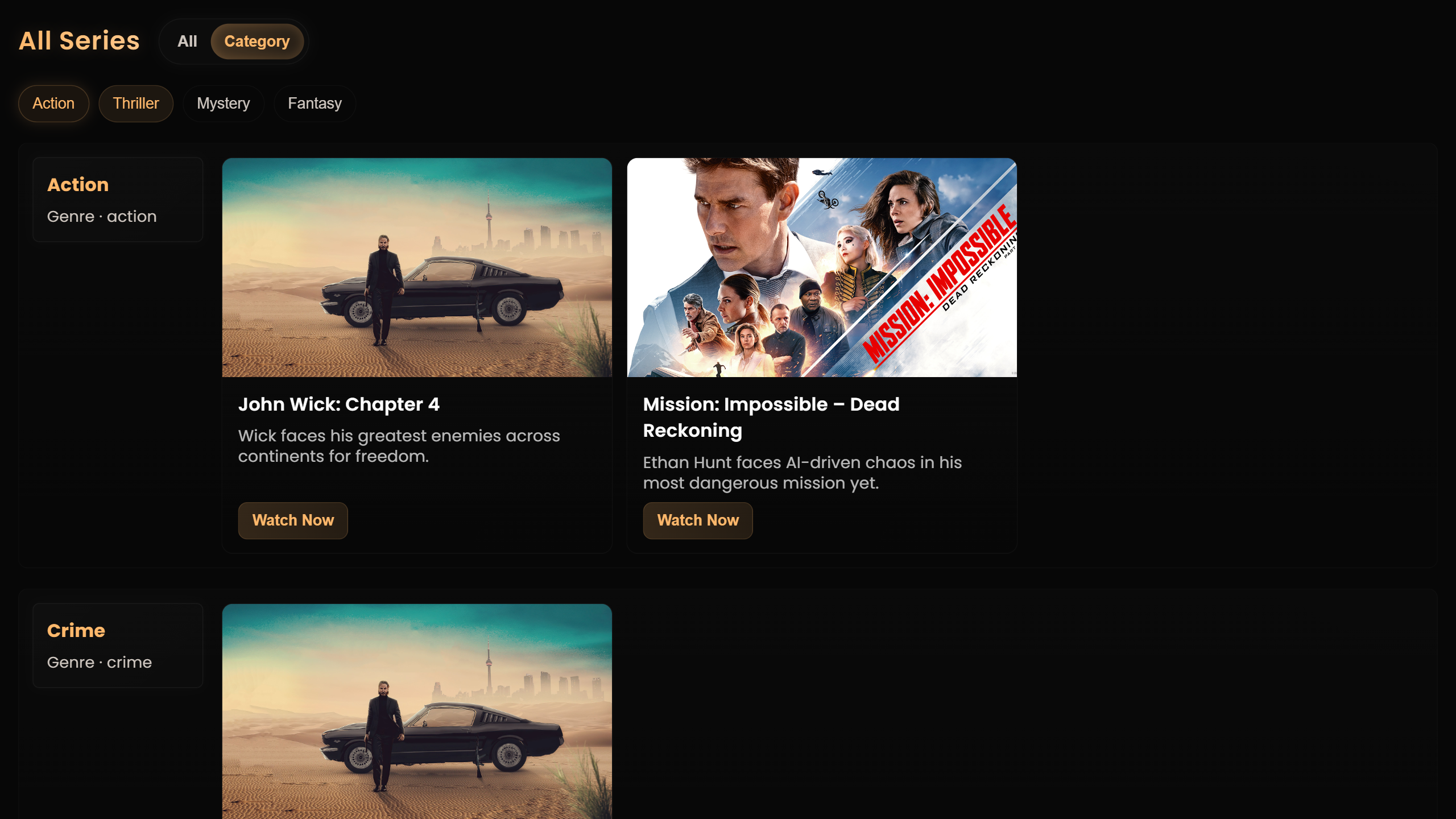 Suggested Meal Section of McDonald's redesign